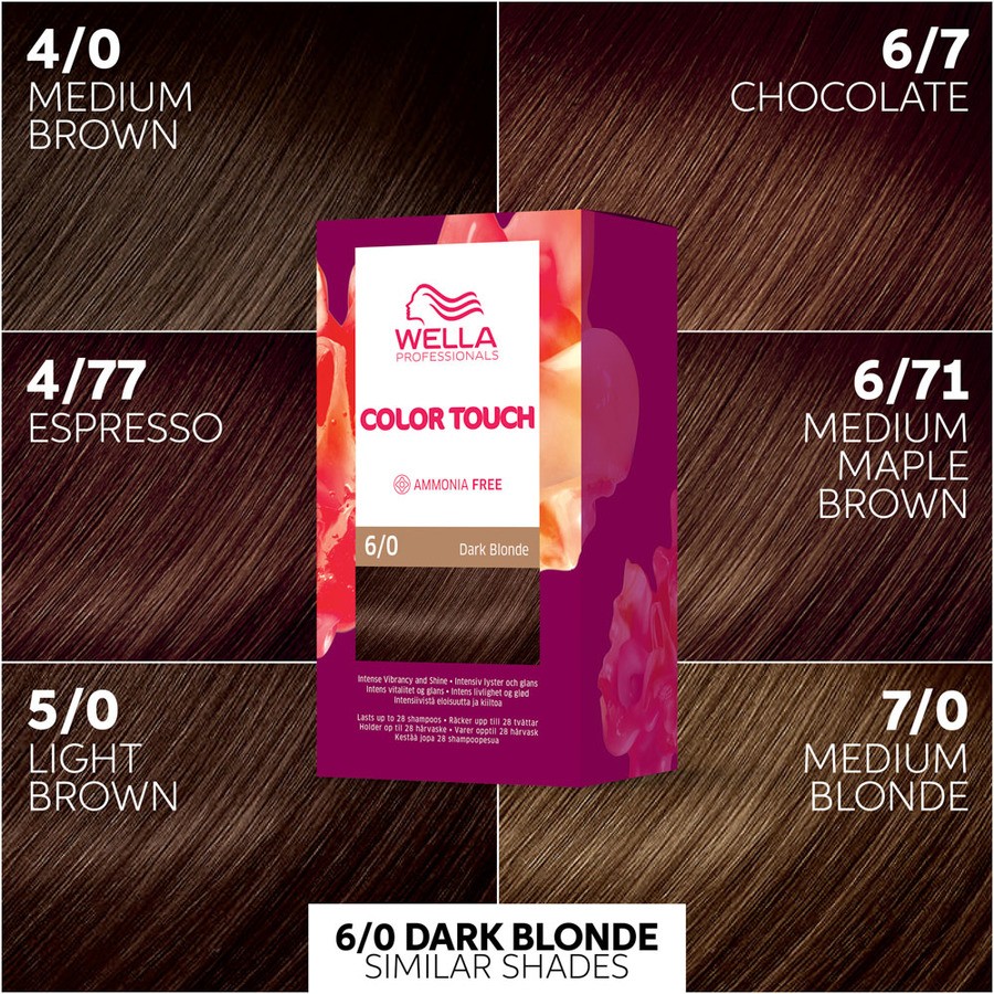 Wella Professionals Color Touch Pure Naturals Dark Blonde 6/0 130ml