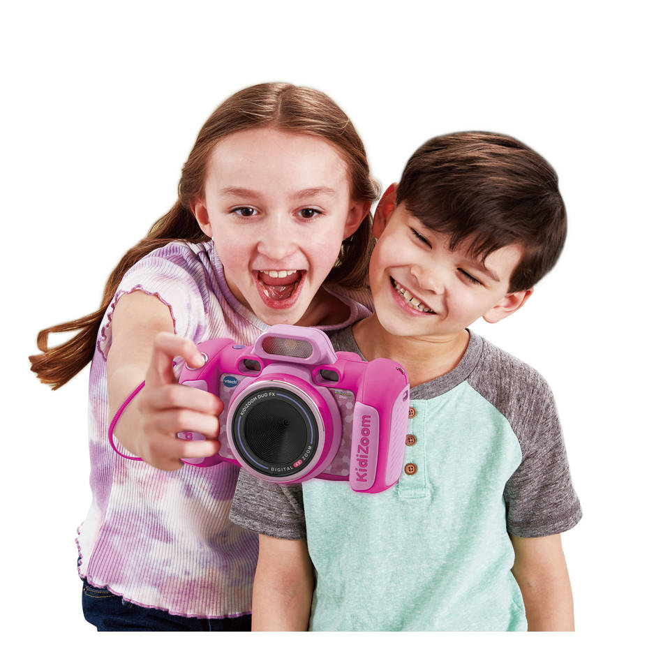 VTech KidiZoom Duo FX camera - roze