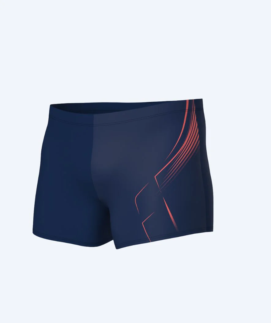 Arena trunks til mænd - Dive - Mørkeblå/orange