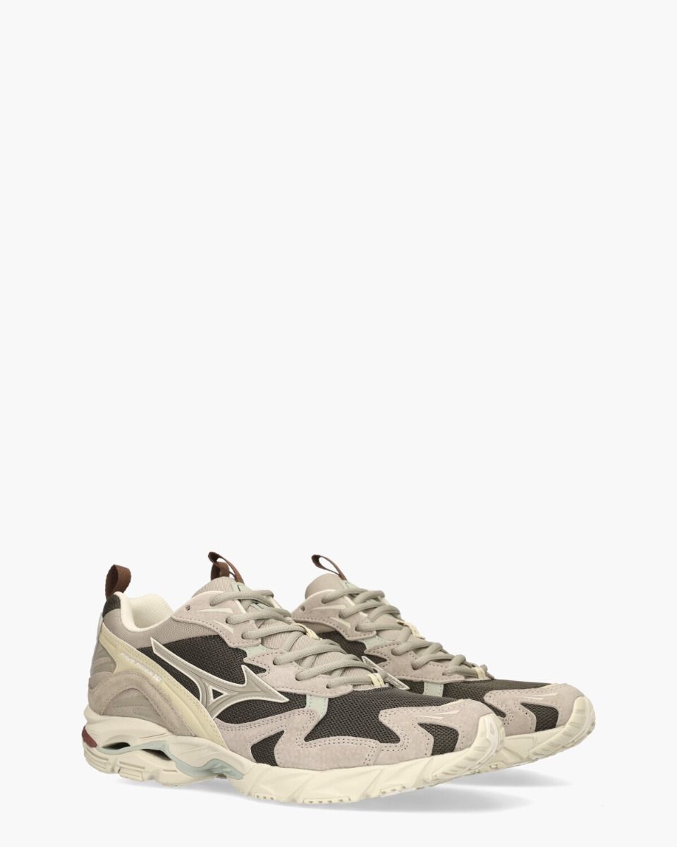 Mizuno Wave Rider 10 Beige/Multicolor Herensneakers