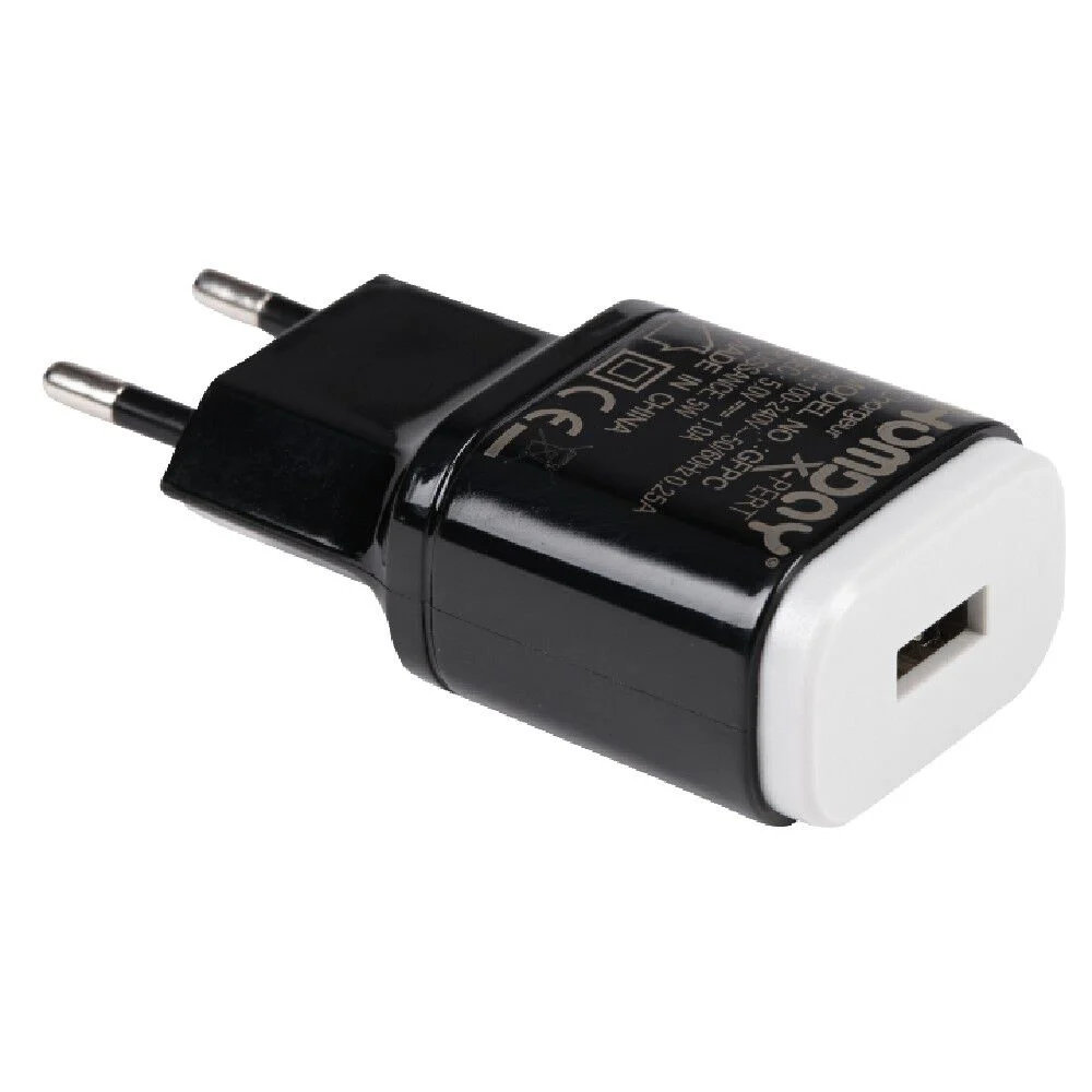 Prise chargeur secteur 1 port USB Homday X-Pert noir
