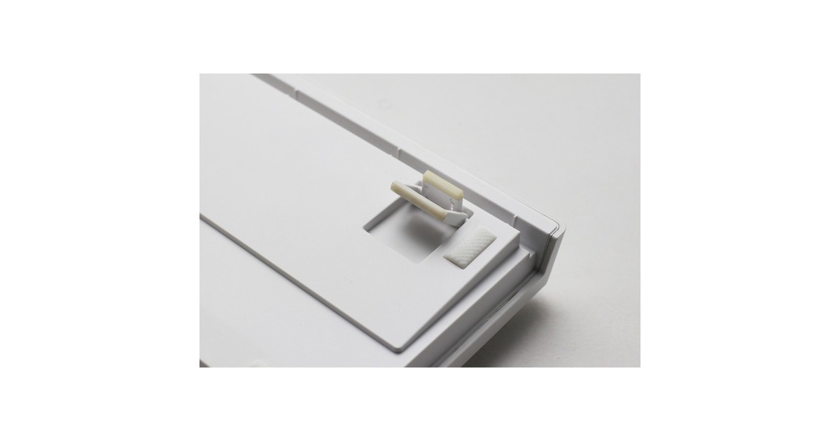 DuckyZero 6108 Pure White, gaming toetsenbord  (Wit, US lay-out, Cherry MX2A Brown, RGB leds, Double-shot PBT, hot swap, 2.4GHz | Bluetooth | USB-C)
