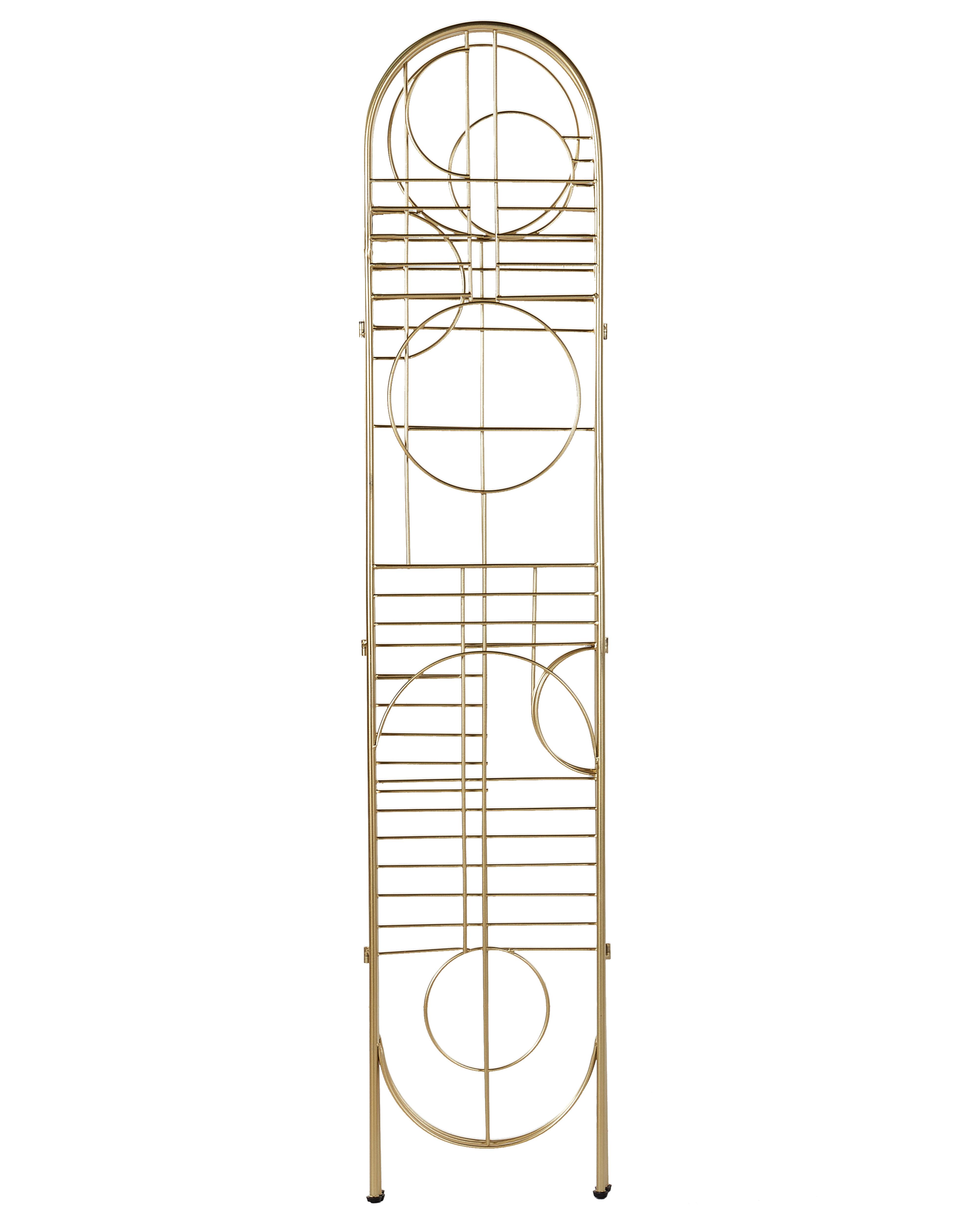 Roomdivider met 3 panelen TURANIA Goud 100 cm 170 cm