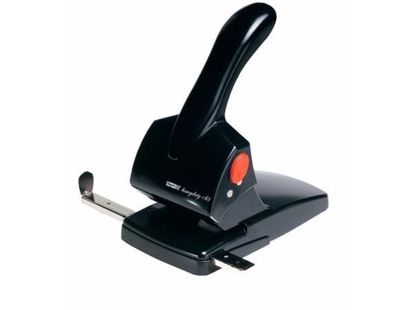 Rapid Fashion HDC65 - Hullstanser - robust - 65 ark - metall, ABS-plast - svart