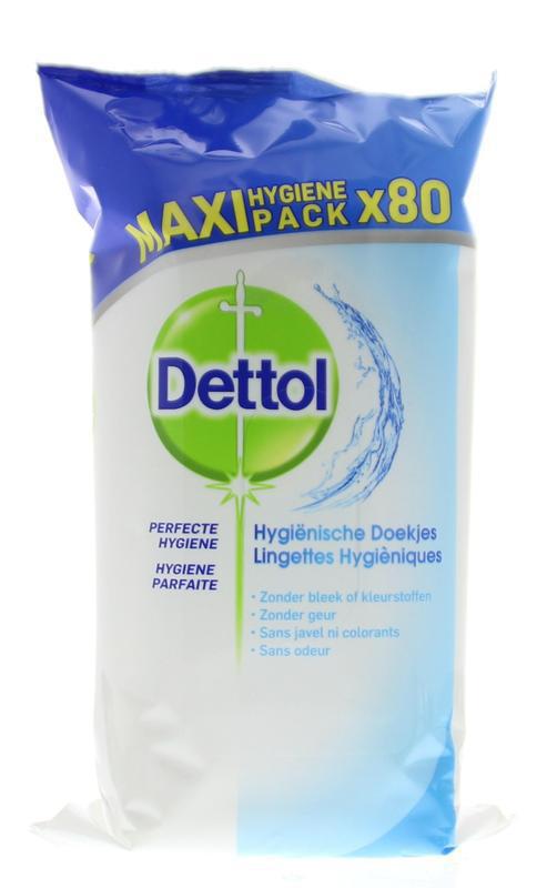 Dettol Hygiënische Schoonmaakdoekjes 80 stuks
