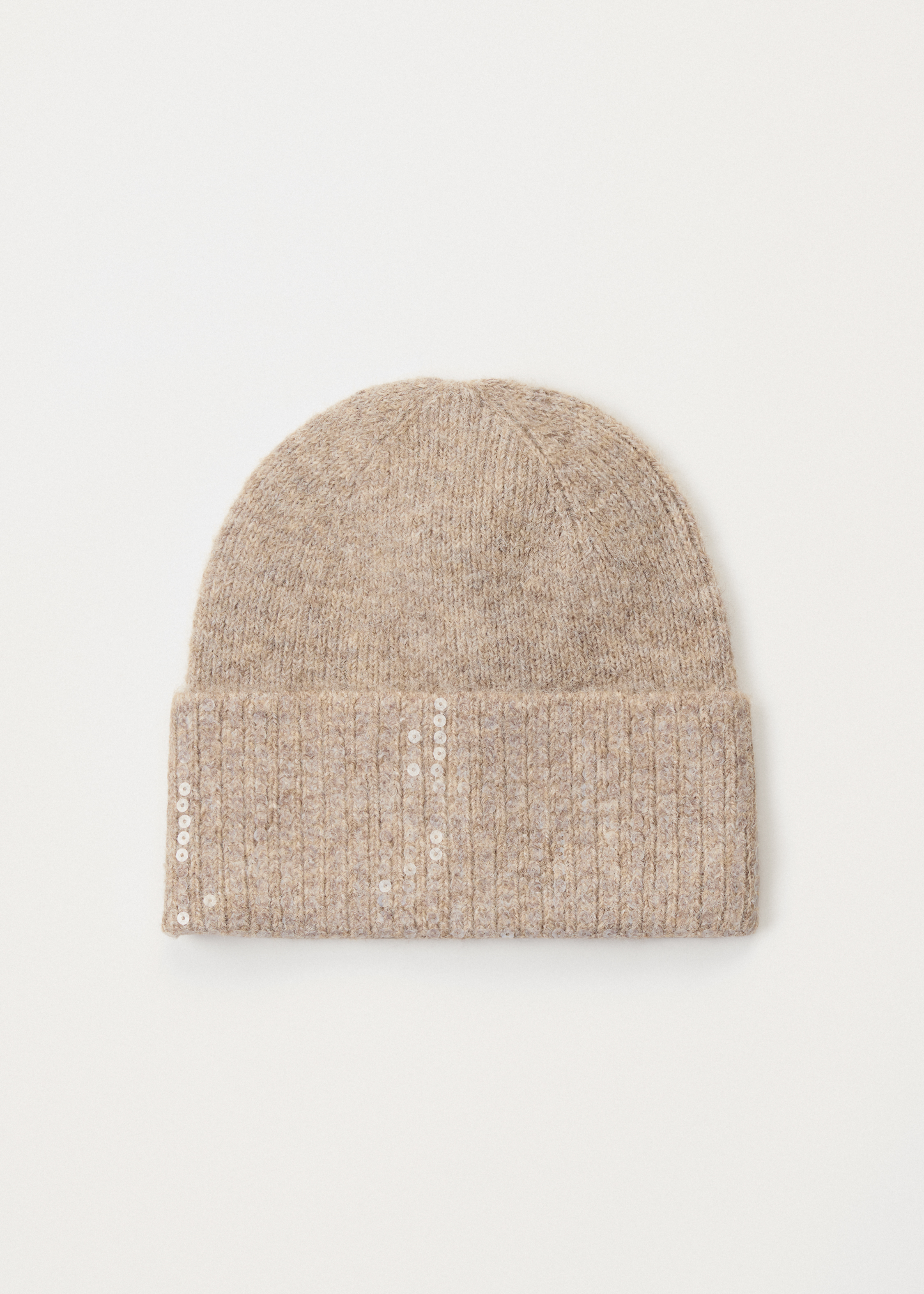Beanie met sequins