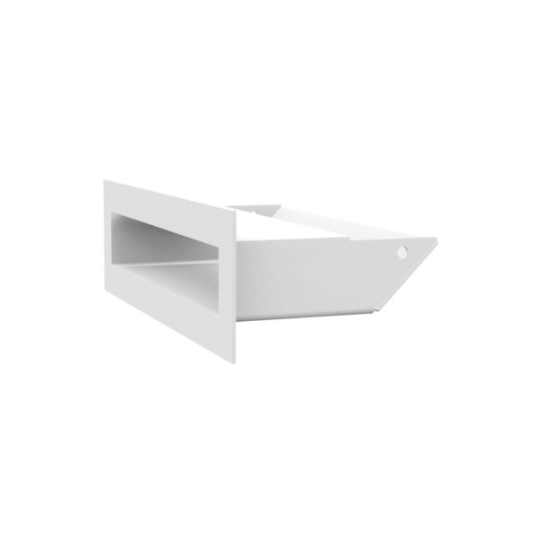 Kratki Grelha de Ventilação Branca Slim 6x20cm