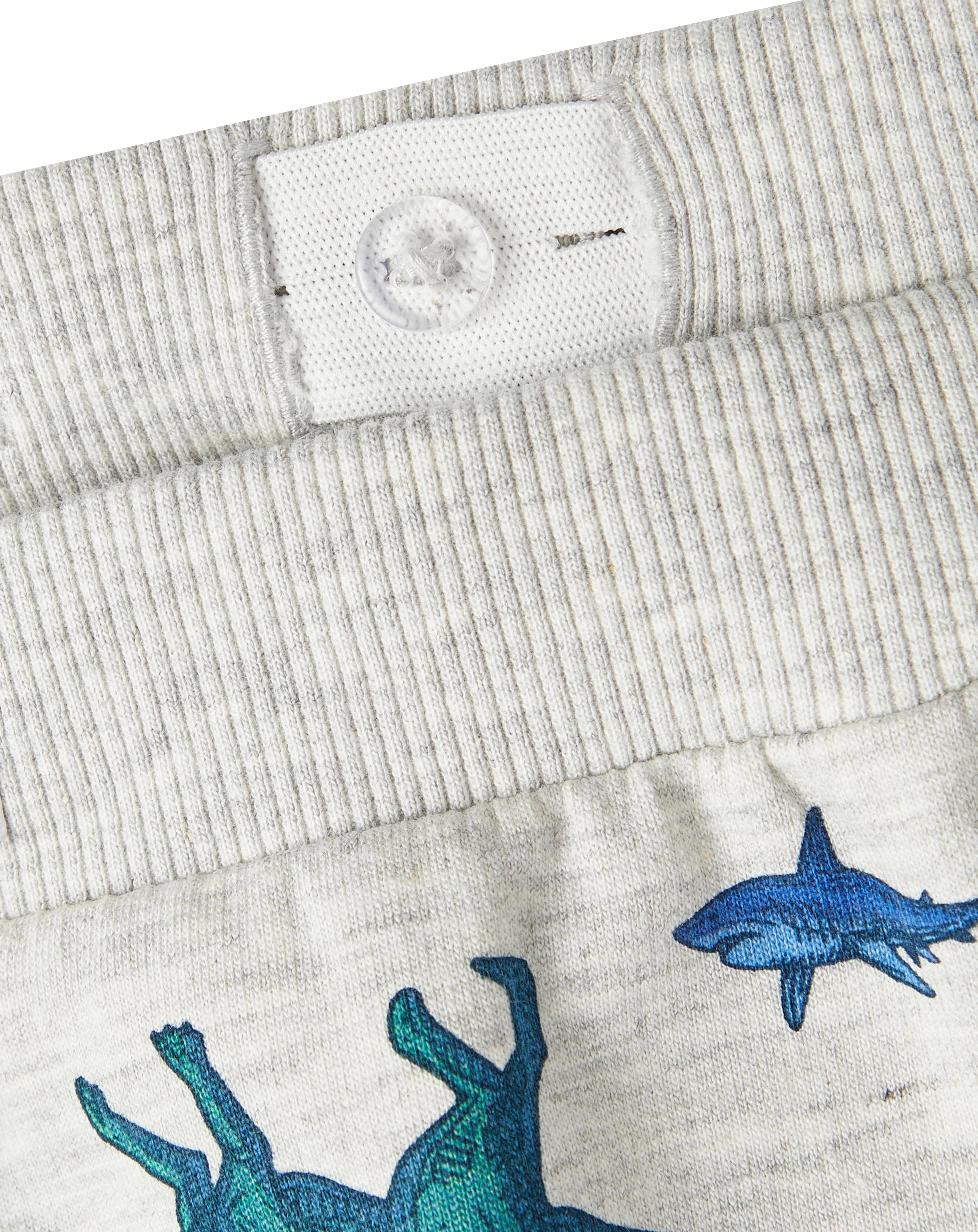 Sweathose NMMBORG - PRIMEVAL in light grey