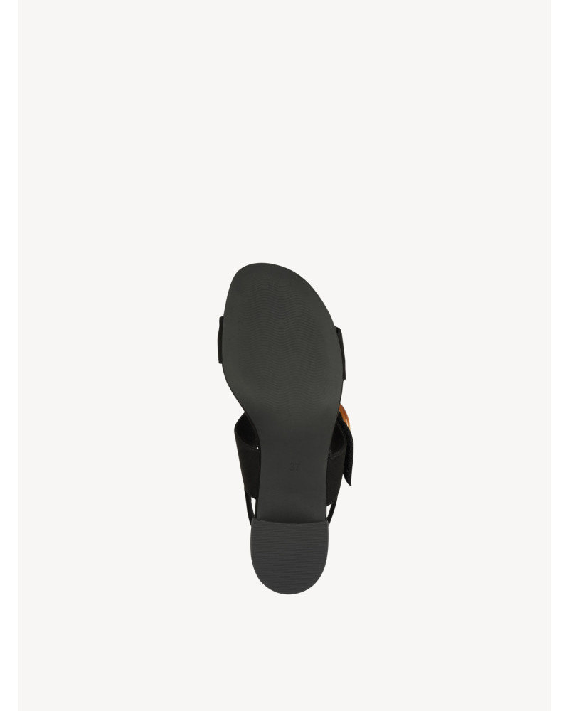 Marco Tozzi - dame sandal - sort