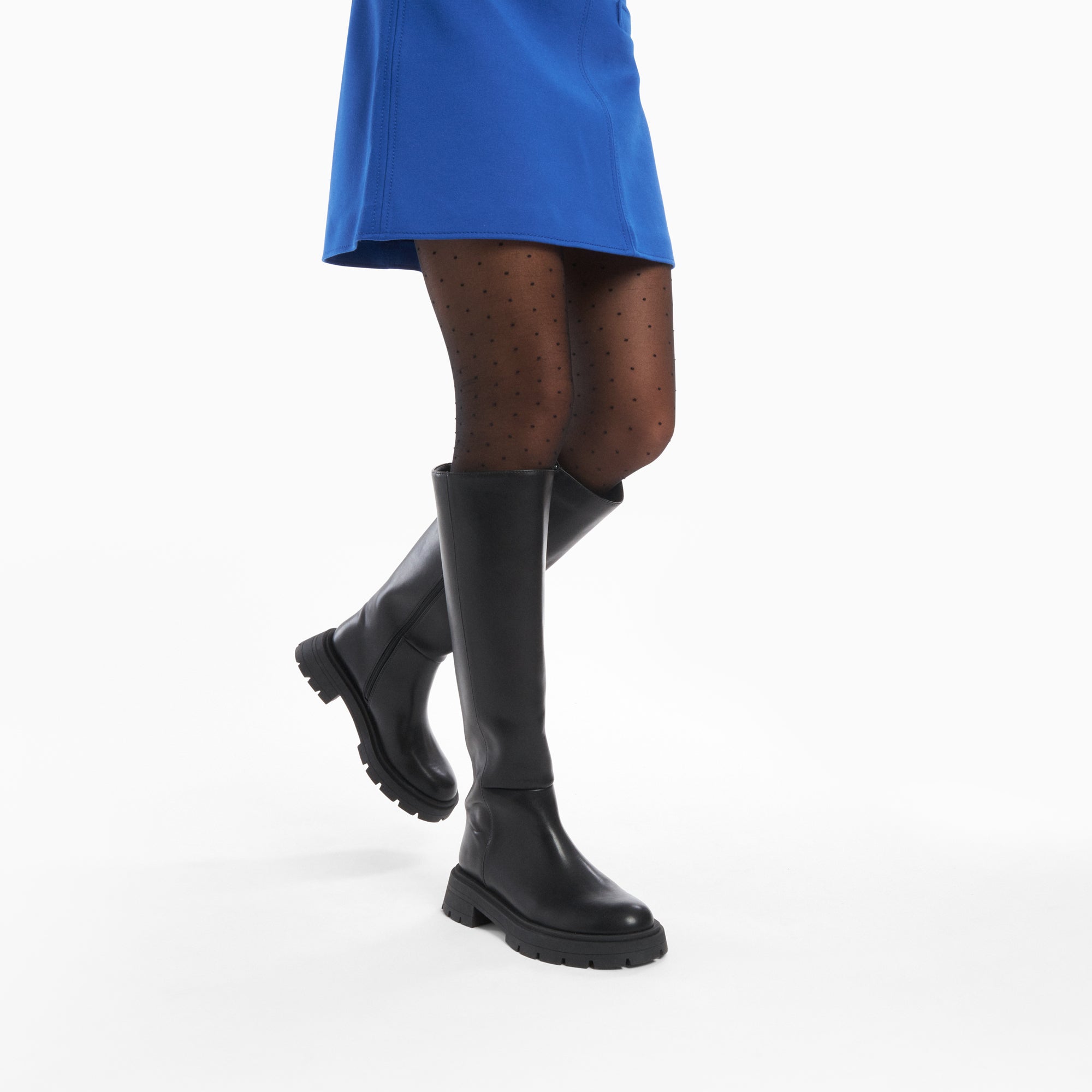 Bottes, Cuissardes-Bottes Sofia noires à semelle crantée