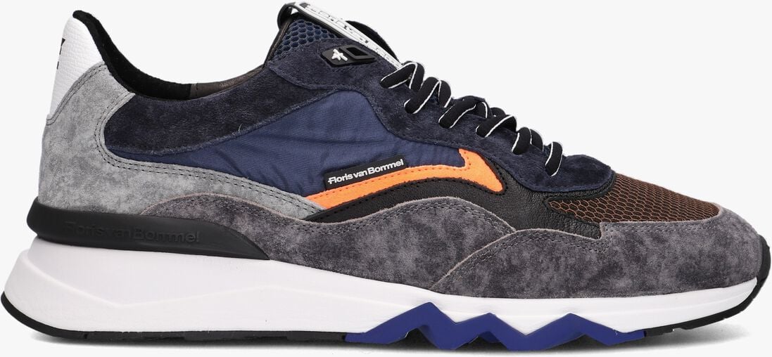 FLORIS VAN BOMMEL blauwe floris van bommel lage sneakers sfm-10178