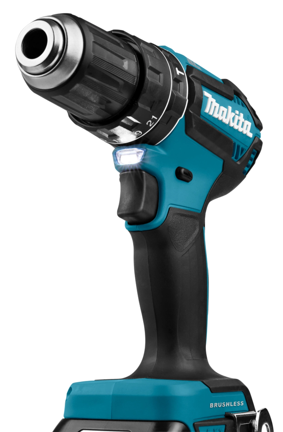 Makita DHP485SFE 18V Li-Ion accu klopboor- /schroefmachine set (2x 3.0Ah accu) in koffer - koolborstelloos