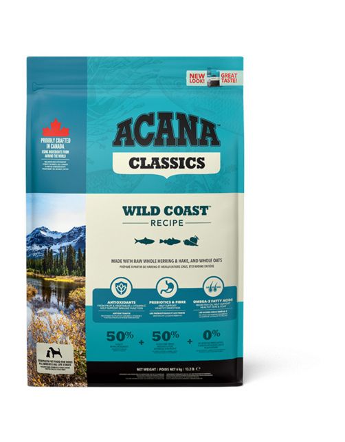 Acana Classics Wild Coast Haring&Bot - Hondenvoer