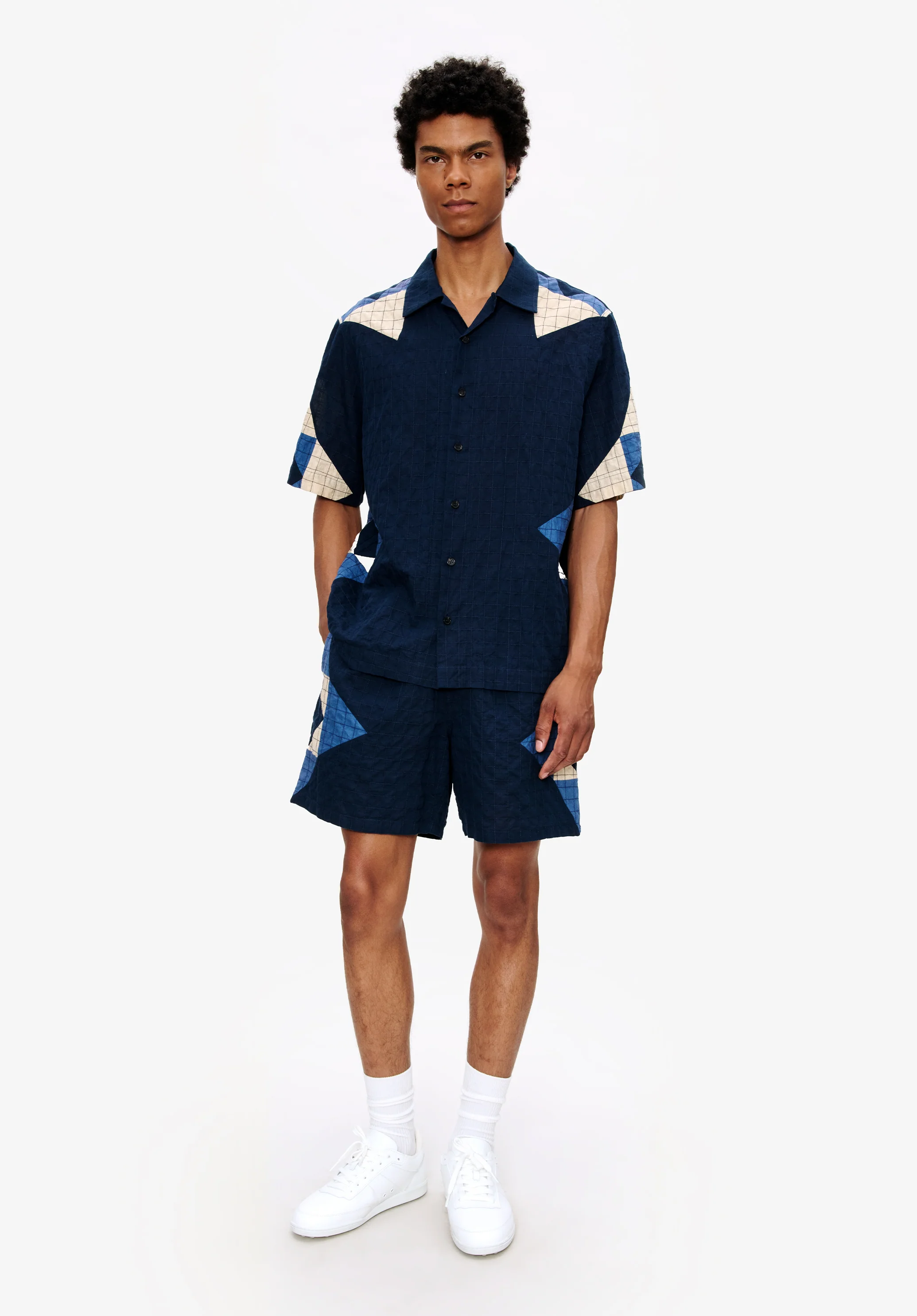 Short Connor - Indigo