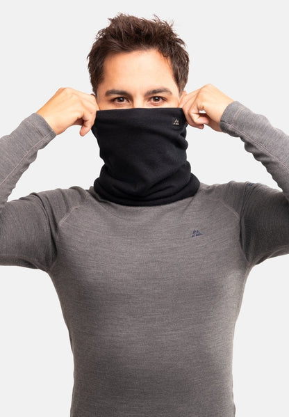 MERINOULD HALSEDISSE MED FLEECE