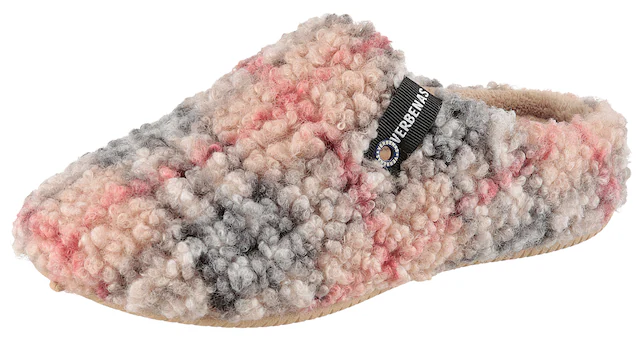 VERBENAS Pantoffel »York Gales«  in karierter Optik