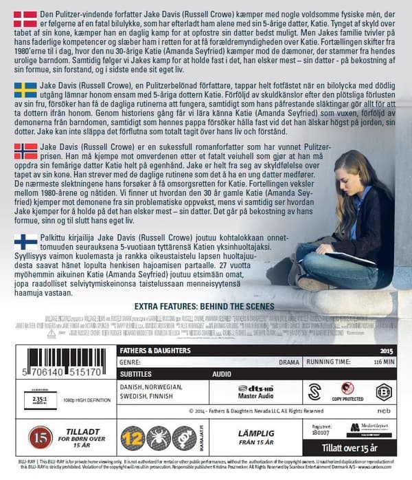 Fathers & Daughters (Blu-ray)