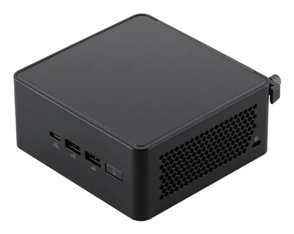 ASUS NUC 14 Pro RNUC14RVKU500000I - Barebone - mini PC 1 x Core Ultra 5 125H / op til 4.5 GHz - RAM 0 GB - Intel Arc Graphics - IEEE 802.11ax (Wi-Fi 6E), Bluetooth 5.3, Gigabit Ethernet, 2.5 Gigabit Ethernet - sort