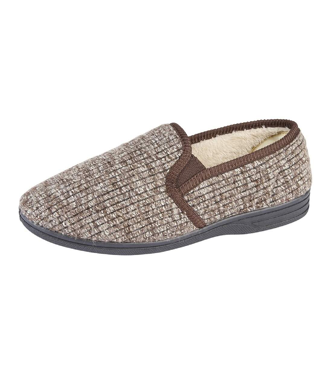 Zedzzz - Pantoufles KEITH - Hommes (Marron) - UTDF1533