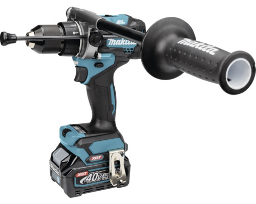 Makita XGT® HP001GD201 40V accu-slagboormachine, inclusief 2 accu's (2,5 Ah), lader en MAKPAC maat 3 koffer.