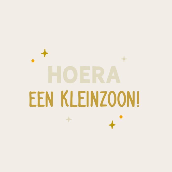 Greetz | Geboortekaart | kleinzoon