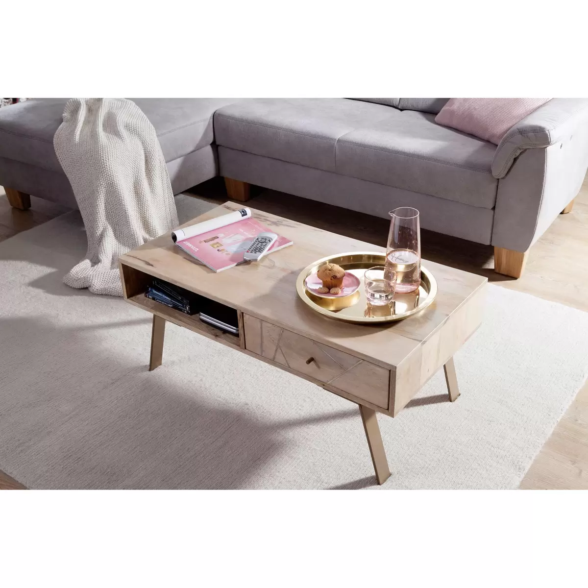 Couchtisch Versailles Braun