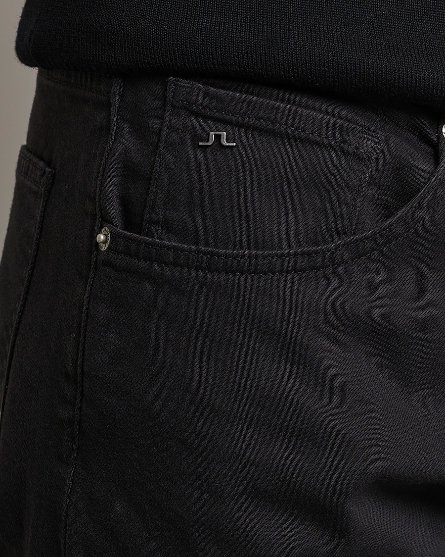 J.Lindeberg Jay Solid Stretch 5-Pocket Pants Black