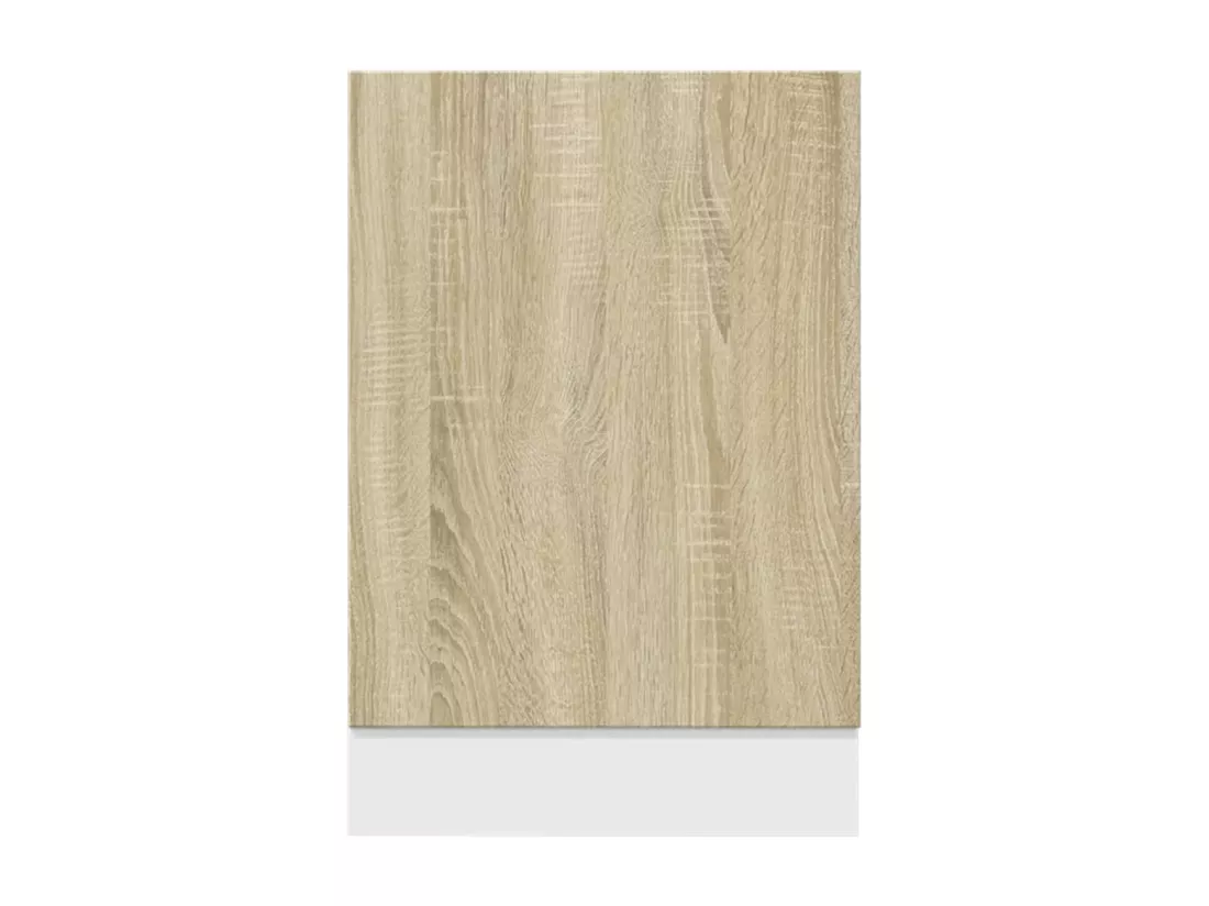 Panneau de lave-vaisselle chêne sonoma bois d'ingénierie