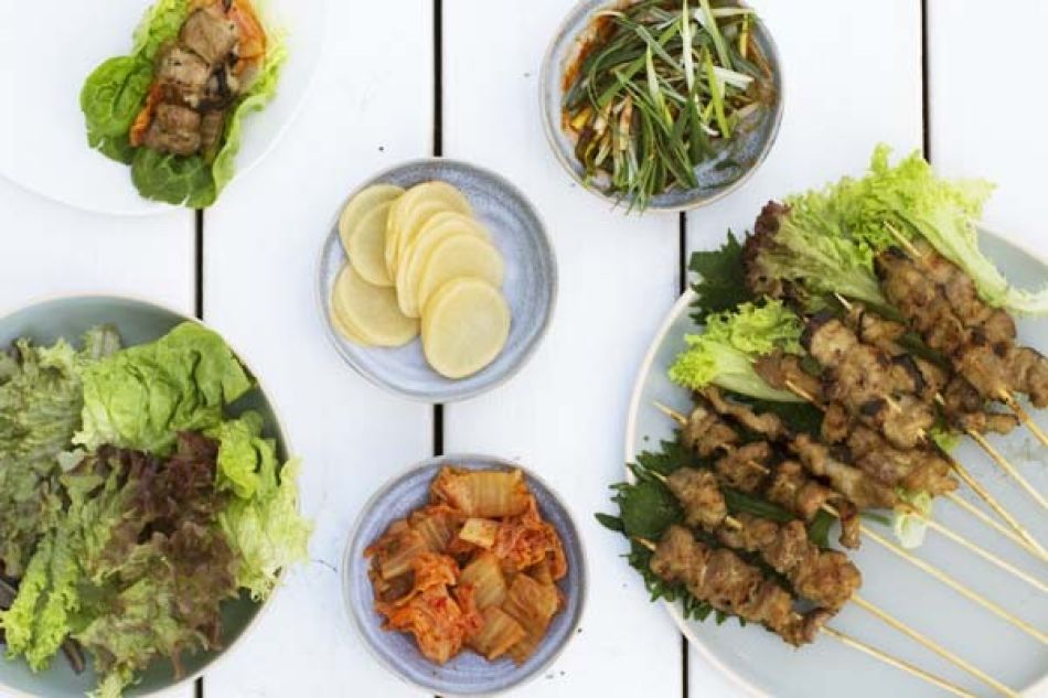 Doenjang varkensspiesjes: Koreaanse stijl