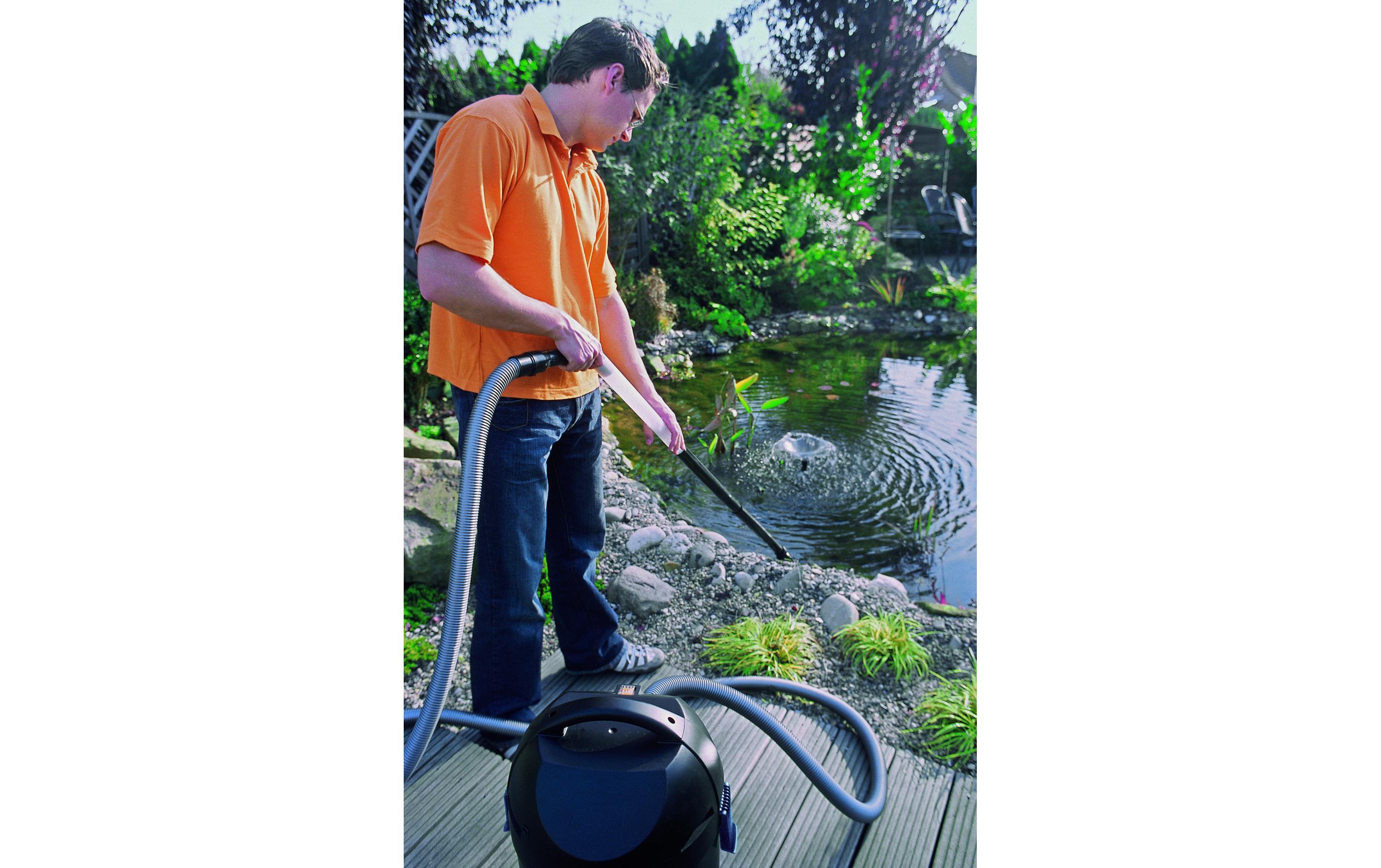 Teichsauger Pondovac Classic<br>Für die Reinigung des Gartenteichs und das Nass- und Trockensaugen im Haushalt