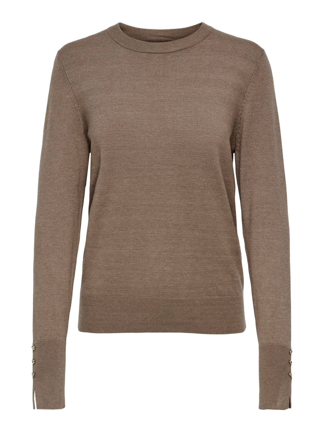 JDYMALOU Strickpullover Walnut