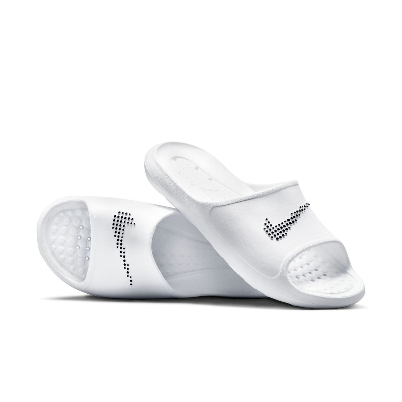 Nike Victori One Douche Slippers Wit Zwart