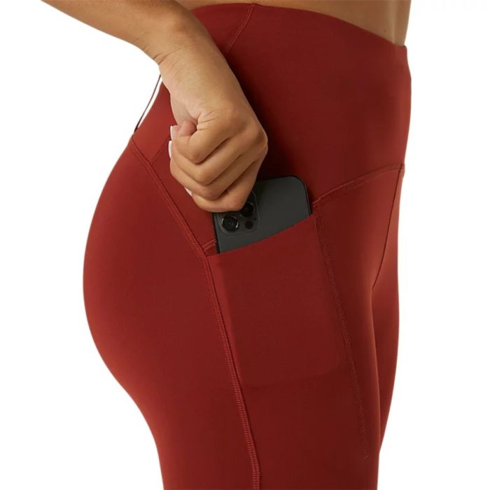 Asics Dame Lange tights Road High Waist Tight Rød