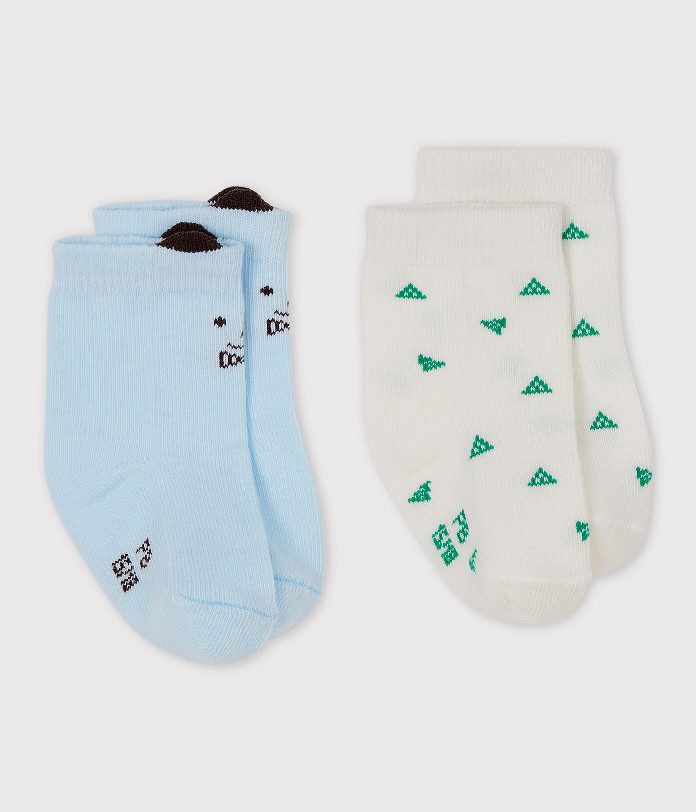 Lot de 2 paires de chaussettes bébé garçon