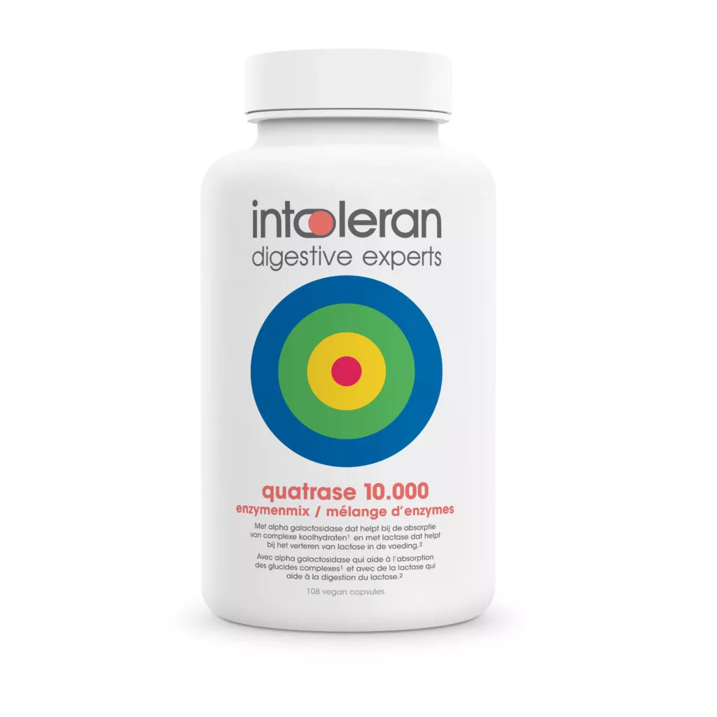 Intoleran Quatrase 10.000 (108 vega capsules)
