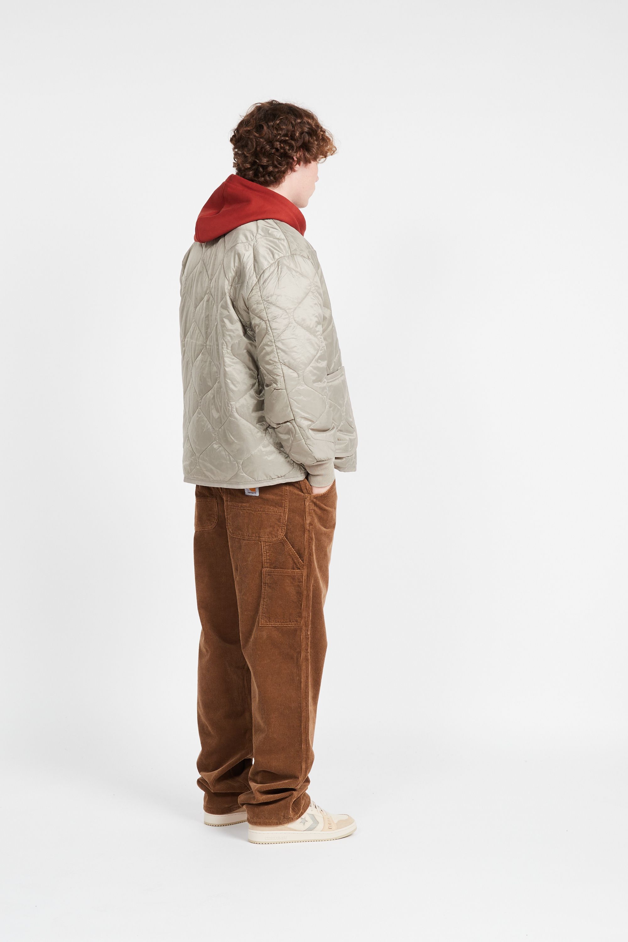 ALPHA INDUSTRIES Veste ALS Liner Beige
