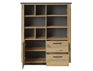 Highboard Westeros Eiche Nachbildung Flagstaff/Fresco