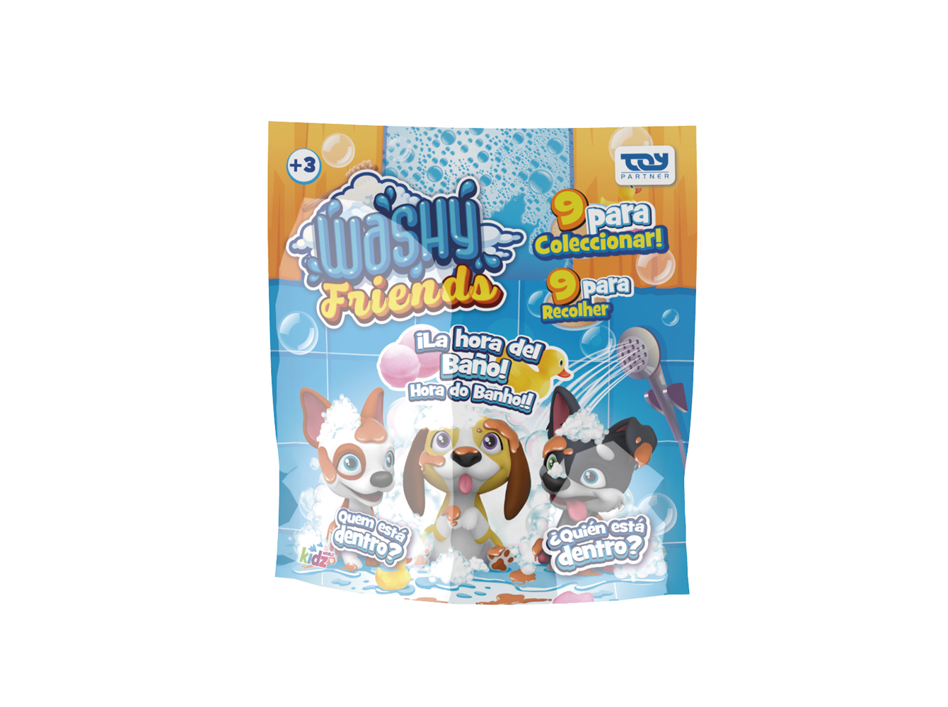 MINI FIGURA WASHY FRIENDS MODELOS SORTIDOS