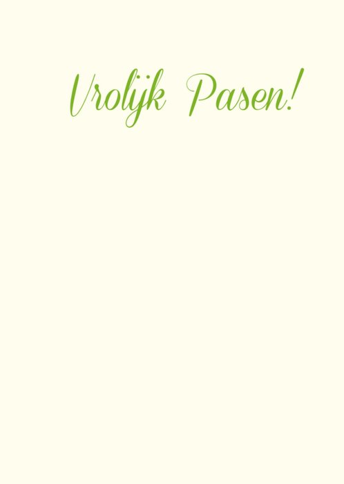 Paperclip | Paaskaart | kuiken | konijn