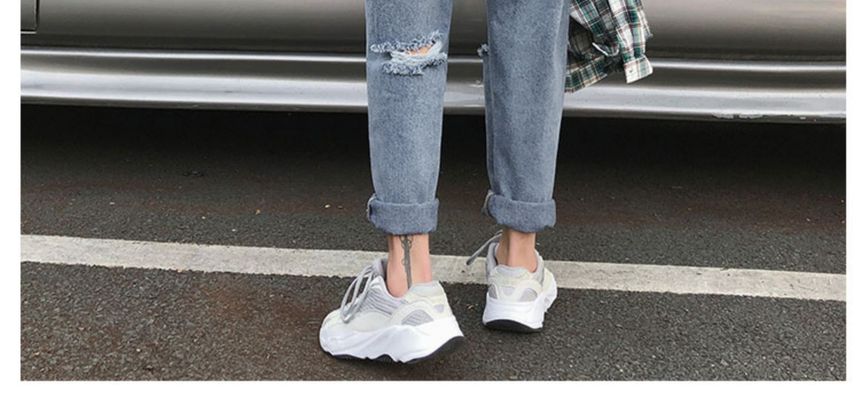 WidoWilder - Gewassen, versleten rechte jeans