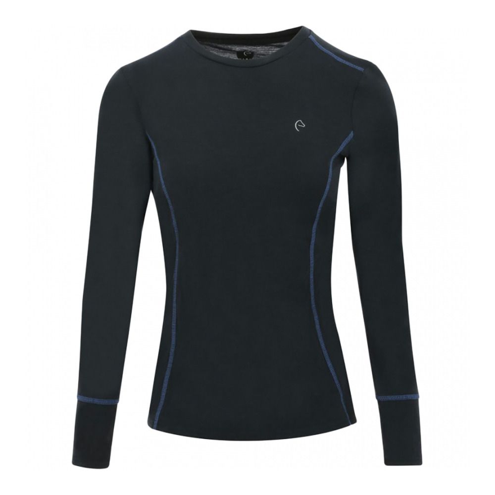 Equitheme RASSEMBLER - Tee-shirt Femme noir