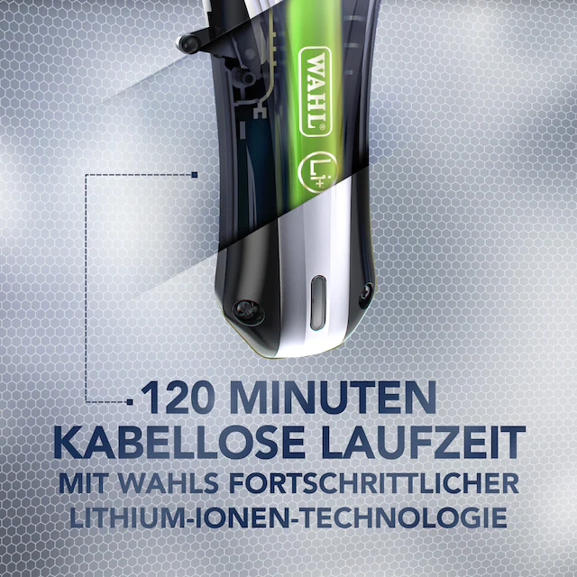 Wahl Haarschneider »Rapid Clip« 13 Aufsätze Schnellgleitende Klinge, Einstellbarer Verstellhebel, Leichtes Design