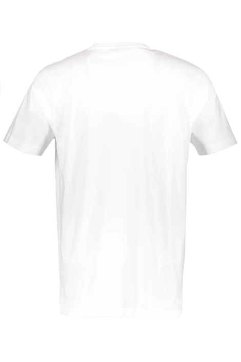 Lerros witte heren t-shirt