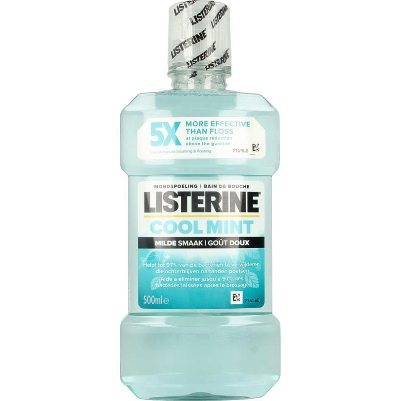 Listerine Mondwater coolmint milde smaak 500ml