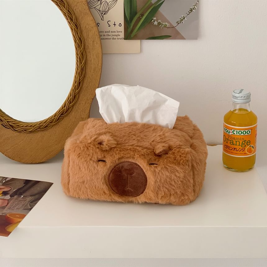 Olsin - Capybara Chenille Tissue Box (Diverse ontwerpen)