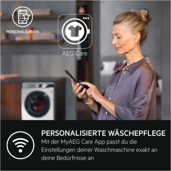 AEG Waschmaschine 8000 POWERCARE LR8E75697 // 70€ Cashback