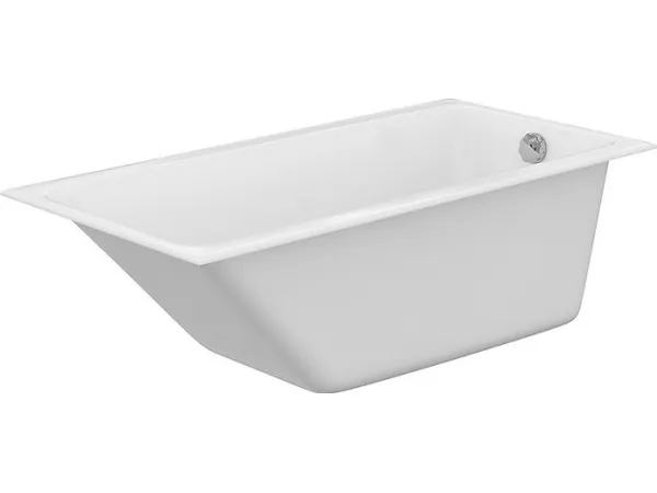 Cersanit Crea rektangulært badekar 150 x 75 cm (S301-233)