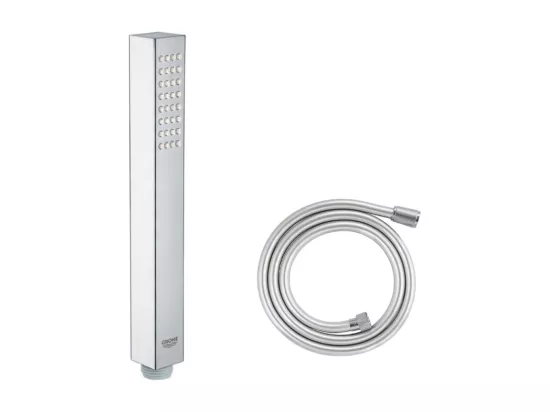 GROHE Douchette 1 jet Vitalio Joy Cube Stick chromé avec flexible 150