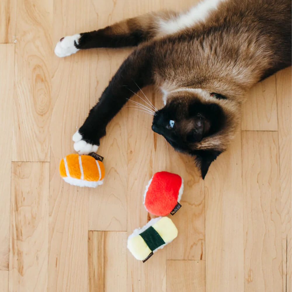 P.L.A.Y. Pet Feline Frenzy Cat Toy - Sushi