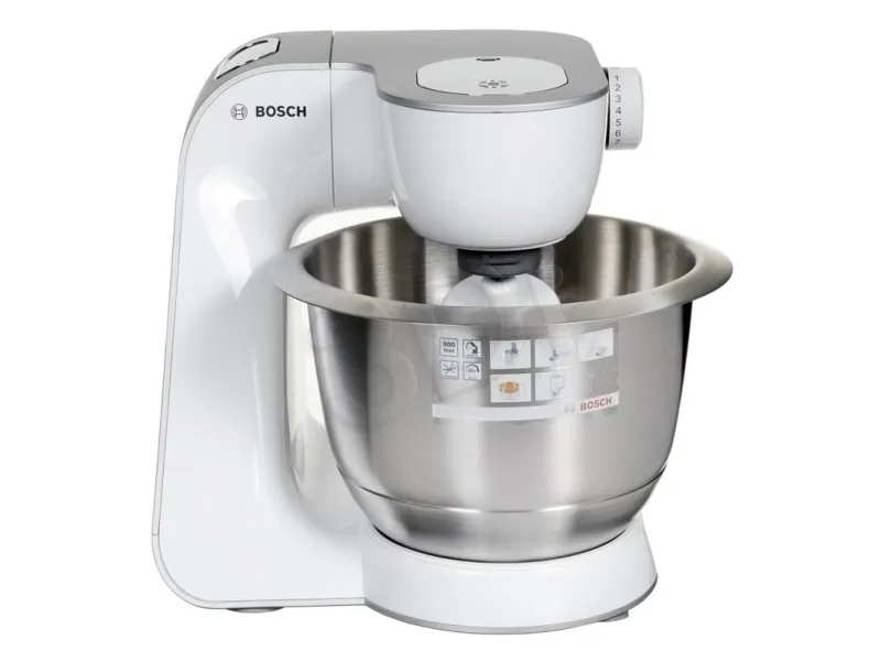 Bosch Styline MUM54251 - Køkkenmaskine - 900 W - hvid/sølv